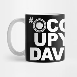 #OCCUPYDAVE blanc Mug